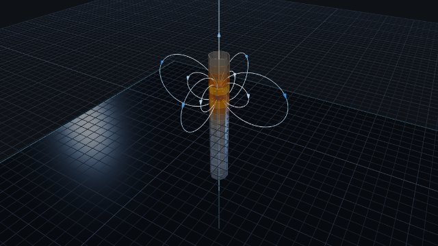 A magnet falling inside a copper cylinder (eddy current braking ...